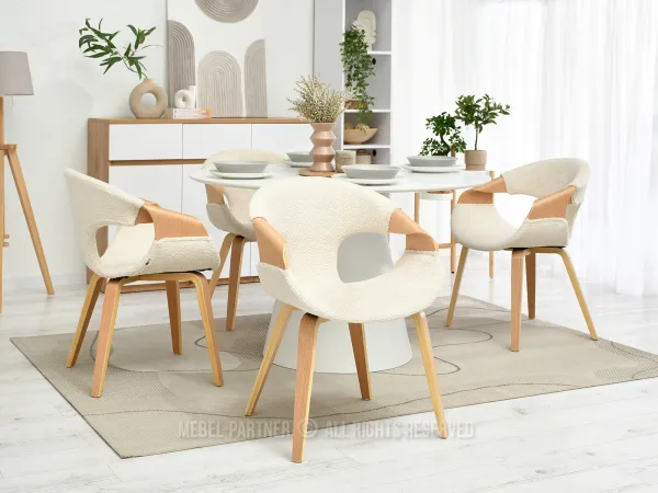 Eleganckie krzesło - styl i komfort
